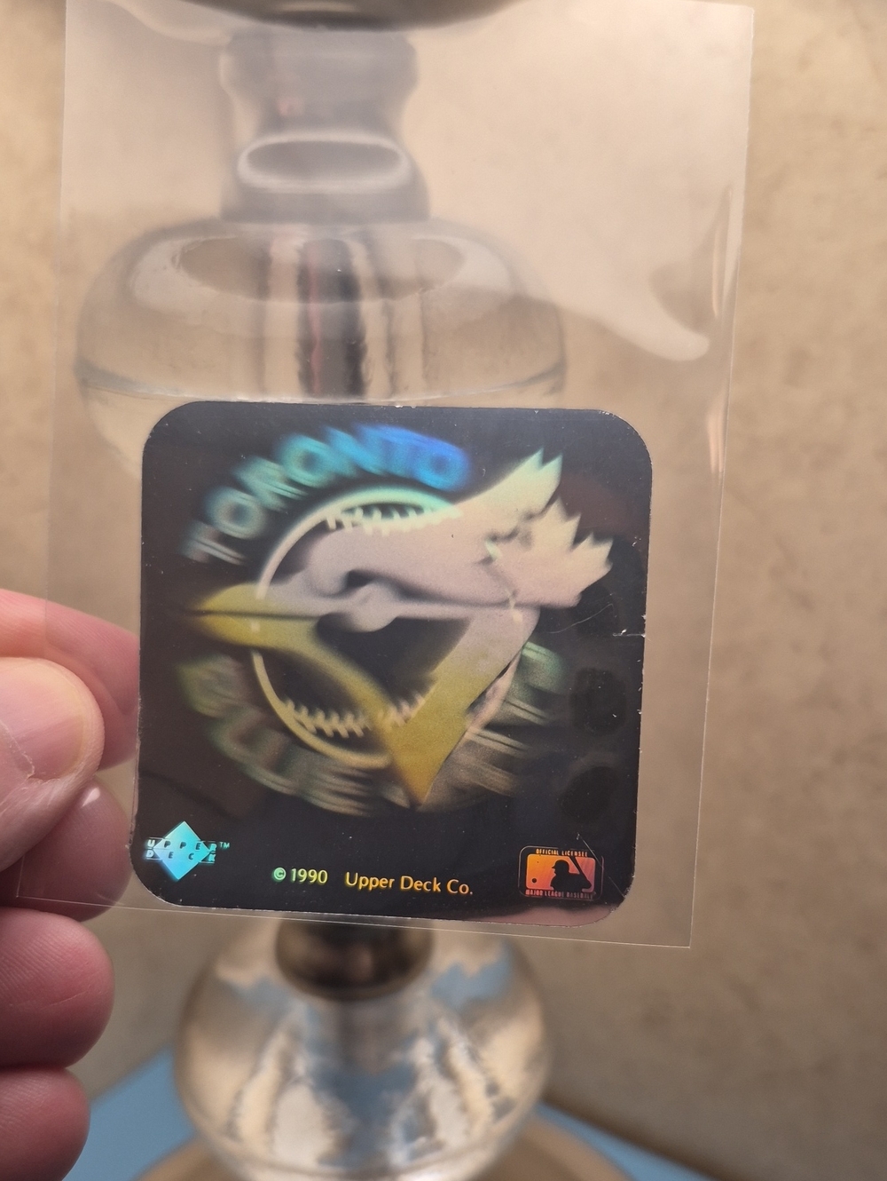 Toronto Blue Jays 1990 Holographic Sticker (Upper Deck)